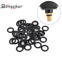 Dongzhur 100pcs/set Rubber O Rings Black For Wacky Rig Soft Baits Worm Fishing Silicone Rubber Ring Fishing Tackle DY0265 2024 - buy cheap