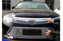 2014 -2016  for Toyota Camry Stainless steel Car front bumper Mesh Grille Around Trim Racing Grills 2024 - buy cheap