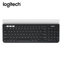 Беспроводная клавиатура Logitech K780, Bluetooth игровая Эргономика для клавье геймеров, многофункциональное устройство для телефона, планшета, ПК 2024 - купить недорого