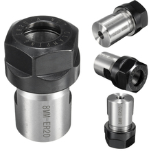 Mandril para eixo do motor, de alta qualidade, er 20 a, 8mm, haste de extensão, suporte de ferramenta, moagem cnc 2024 - compre barato