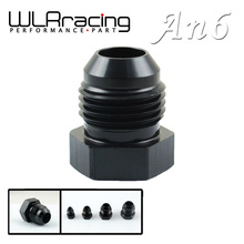 WLR RACING - AN6-6 BLACK ALUMINUM AN HEX HEAD MALE FLARE PLUG WLR-SL806-06-021 2024 - buy cheap