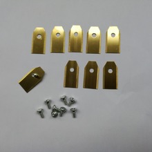 Herramientas de cortacésped de titanio dorado, accesorios de 0,75 MM, 9 Uds. 2024 - compra barato