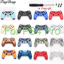 Replacement For Sony PS4 Pro Wireless Controller Plastic JDS 040 Cover Front Back Housing Shell Case 2024 - buy cheap