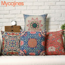 Fashion Mandala Pillow Morocco Boho Cushion Cover Nordic Geometry Bohemia Square Decorative Throw Pillows Case Sofa Home Cover 2024 - buy cheap