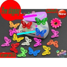 Free shipping 2015 New 4.5cm butterfly punches limited edition large craft punches decorative hole punch scrapbook handmade 2024 - buy cheap