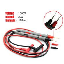 2 pair 4pcs /1000V 20A Universal probe 42 cooper wires Test Lead Wire Probe Cable for Multimeter free shipping 2024 - buy cheap