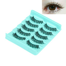 5 Pair Lot Crisscross False Eyelashes Lashes Voluminous Hot Eye Lashes Big sale Makeup fake eye lashes Women  long eyelashes 2024 - buy cheap