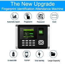 Биометрический считыватель отпечатков пальцев система посещаемости времени TCP/IP USB отпечатков пальцев посещаемость времени контроль доступа часы сотрудники устройство 2024 - купить недорого