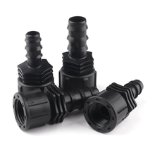 5pcs 1/2" 3/4" Female Thread Connector Irrigation PE Pipe Connectors Threaded Garden Water Connectors Pagoda Straight Adapter 2024 - buy cheap