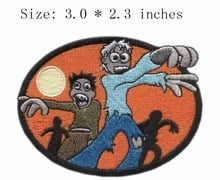 Panic 3.0"wide embroidery patch  for dangling/decoration/felt 2024 - buy cheap