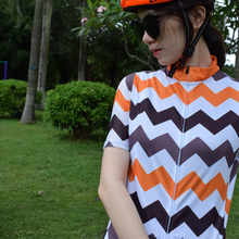 Women 2019 new Camouflag aero cycling Jersey short sleeve road mtb cycling shirt Aerodynamics stripe fabric at sleeve and back 2024 - buy cheap