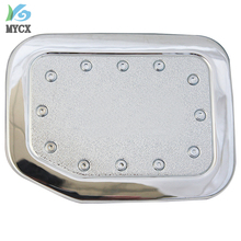 Tampa do tanque Para toyota land cruiser prado FJ80 1990-1997 chrome Fuel Gas tampa acessórios do carro adesivos de carro guarnição styling 2024 - compre barato