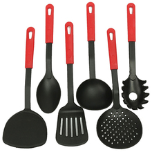 6 Piece Home Kitchen Sets Cooking Tools Nylon Spatula Spoon Utensils Cookware Colander Spatula Spoon Spaghetti Tools Cooking Set 2024 - buy cheap