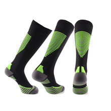 Men Women Soccer Socks Towel Bottom Thick Football Stripe Long Stocking Male Hiking Running Training Outdoor Sports socks 3Color 2024 - buy cheap