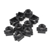 10 pcs s mount m12 suporte de lente com placa espaçamento de parafusos de 20mm preto para câmera de cctv. 2024 - compre barato