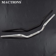 Universal 7/8" 22mm Motorcycle Drag Bar Handlebar Black/Chrome For Harley For Honda For Suzuki For Yamaha For Kawasaki 2024 - buy cheap