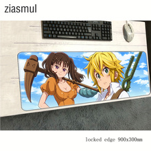 Seven deadly sins mouse pad gamer cool new 900x300x2mm notbook mouse mat gaming mousepad Adorable pad mouse PC desk padmouse 2024 - buy cheap