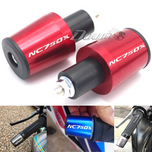 Acessórios para motocicleta, para honda nc 750 x nc750x nc 750x 2016, 7/8 polegadas, 22mm, punho da barra, plugues de extremidade 2024 - compre barato