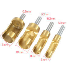 1Sets Bored Hole Wood Tenon Hole Saw Arbors foret bois woodworking tools taladro manual Barrel Cork Drill Plug Cutter Drill Bit 2024 - buy cheap