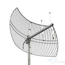 Antena de rede parabólica direcional de alto ganho, 1.2g, 1.2ghz, 15dbi, para transmissão de vídeo, avião fpv rc 2024 - compre barato