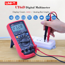Digital Multimeter UNI-T UT61D AC DC volt Ampere Ohm meter True RMS Auto Range 6000 Count Capacitance Frequency test PC Connect 2024 - buy cheap