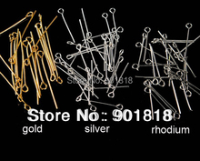 200pcs/bag jewelry findings gold Color eye Pins 50x0.7mm (21 gauge) F117 2024 - buy cheap