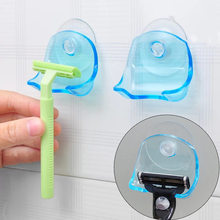 Super Suction Cup Razor Rack Razor Holder Suction Cup Shaver Storage Rack Wall Hook Hangers Towel Sucker Bathroom Tool U3 2024 - buy cheap