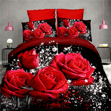 Juego de ropa de cama con estampado 3D de flores y tulipán para el hogar, funda de rayas de Color, funda de almohada, ropa de cama de mariposa, suave, tamaño king 2024 - compra barato
