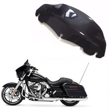 Black 9" Wave Windscreen Windshield For 2014 2015 2016 2017 Harley CVO Electra Glide Tri Model FLHT 2024 - buy cheap