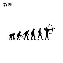 QYPF 15*5.2CM Interesting Crossbow Archery Sport Fitness Decor Vinyl Car Modelling Sticker C16-1613 2024 - buy cheap