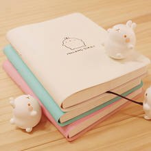Cute Cartoon Wholesale 2018 Korea Creative Stationery Notepad Calendar Schedule Book Leather Notebook Diary Free Shipping 2024 - buy cheap