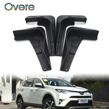 OVERE Car Front Rear Mudguards For Facelifted Toyota RAV4 2016 2017 2018 Set Molded Accessories Mudflaps Car-styling 4Pcs Fender 2024 - buy cheap