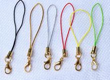 Cell Phone More color Strap Lariat Lanyard With 12mm Gold Lobster Clasp Charm - DIY Accessory Jewelry Findings 2024 - buy cheap