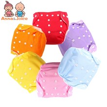 30pcs/lot  Summer Design Adjustable Diapers Baby Diaper Children's Underwear Reusable Nappies Pants Panties for Toilet Training 2024 - buy cheap