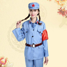 Eighth Route Army costumes for women PLA cosplay Red army uniform costume Anti-Japanese War costumes 2024 - buy cheap