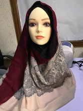 Lenço de cabeça hijab muçulmano 2018, cachecol para mulheres de alta qualidade, padrões hijab 2024 - compre barato