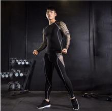 Clothing brand 2 piece tracksuit base layer muscle shirt Teen Wolf head 3D Printed crossfit Shirts MMA leggings compression suit 2024 - buy cheap