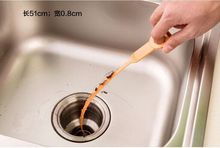 1PC Home Cleaning Brushes Tools Accessories Drain Sink Cleaner Bathroom Unclog Sink Tub Snake Brush Hair Removal Cleaner Tool 2024 - buy cheap