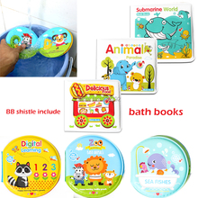 Baby Toys water Bath Books, Swimming Bathroom Toy Kids Early Learning Animal,Food Waterproof Books Educational Toys For Babies 2024 - buy cheap