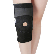 Outdoor Adjustable Medical Hinged Knee Orthosis Brace Support Ligament Sport Injury Orthopedic Splint Sports Knee Pads Black New 2024 - buy cheap