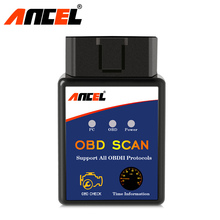 Ancel ELM327 V1.5 Universal OBD2 Bluetooth Auto Scanner Reader Tool PIC18F25K80 ELM 327 V 1.5 OBD ODBII Scan Adapter Russian New 2024 - buy cheap