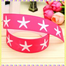 7/8 free free frete grátis estrela do mar impresso gorgorão fita hairbow headwear decoração festa diy atacado oem 22mm p4545 2024 - compre barato