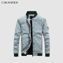 CARANFIER Men Jackets Autumn Coat Thin Jacket Light Casual Bomber High Quality Army Motorcycle Business Slim Fit Windbreaker 2024 - buy cheap