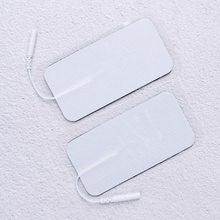 Good Quality 2pcs/lot Electrode Pads for Tens Units White Cloth for Slimming Massage Digital Therapy Machine Massager 2024 - buy cheap