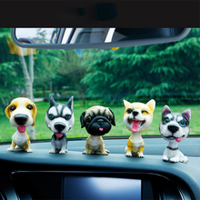Car Ornaments Resin Shaking Head Dog Auto Dashboard Nodding Dog Puppy Toys Car Interior Accessories Fashion Gifts Cute Car Deco 2024 - buy cheap