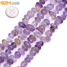 Natural Potato Amethysts Stone Beads For Jewelry Making 6X10mm 15inches DIY Jewellery FreeShipping Wholesale Gem-inside 2024 - buy cheap