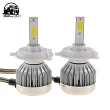 SUP-LIGHT H4 H7 H13 H11 H1 9005 9006 H3 9004 9007 COB LED Fog Light 6000K  LED headlight bulb 2024 - buy cheap