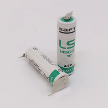 SAFT LS14500-baterías de litio plc con lengüetas, producto nuevo y Original, tamaño AA, 3,6 V, 2600MAH, iones de litio, 2 unidades por lote 2024 - compra barato