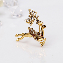 Deer Brooches Women 2019 Jewelry Accessories Fashion Jewelry Pin and Brooches Clothing Accessories Gifts for Christmas Brooches 2024 - buy cheap