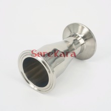 45mm Turn to 38mm O/D 304 Stainless Steel Sanitary Ferrule Concentic Reducer Pipe Fitting Tri Clamp 2024 - buy cheap